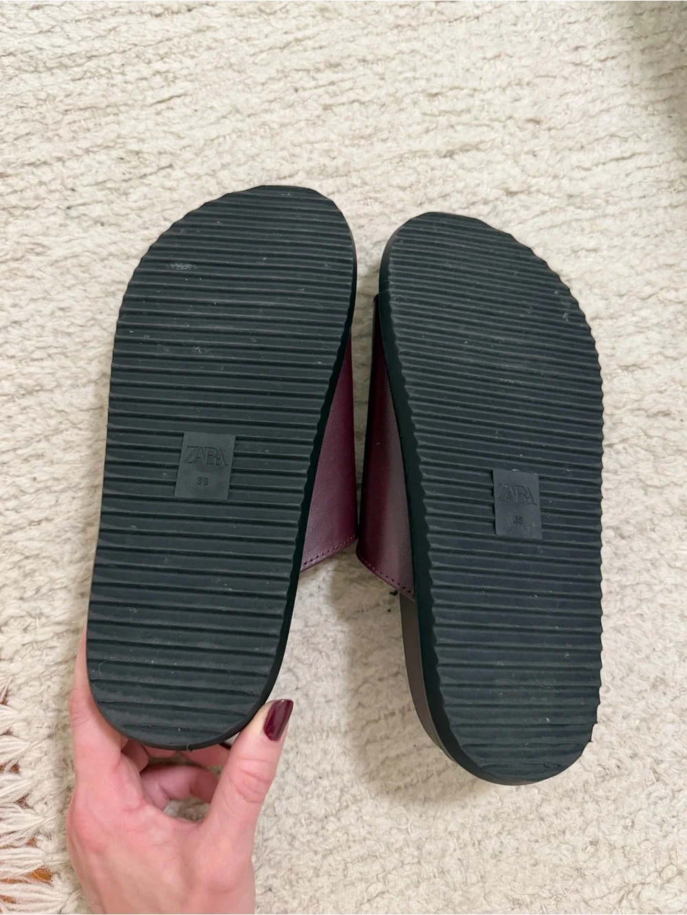 Zara Leather Sandals - Picture 4 of 4